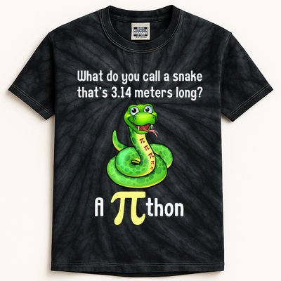 Funny Pi day Puns Pithon Math Teacher Jokes Kids Tie-Dye T-Shirt