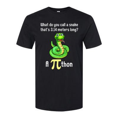 Funny Pi day Puns Pithon Math Teacher Jokes Softstyle® CVC T-Shirt