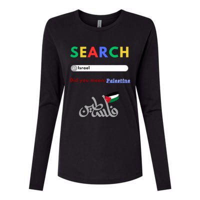 Free Palestine Did You Mean Palestine Gift Womens Cotton Relaxed Long Sleeve T-Shirt