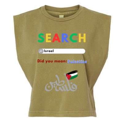 Free Palestine Did You Mean Palestine Gift Garment-Dyed Women's Muscle Tee