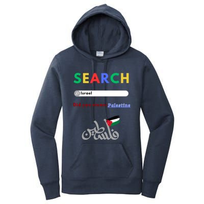 Free Palestine Did You Mean Palestine Gift Women's Pullover Hoodie