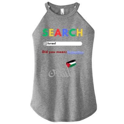 Free Palestine Did You Mean Palestine Gift Women's Perfect Tri Rocker Tank