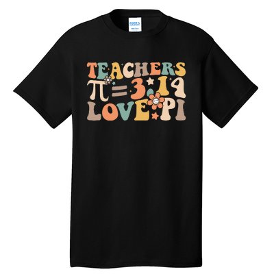 Funny Pi Day Math Teacher 3.14 Pi Symbol Nerds Tall T-Shirt