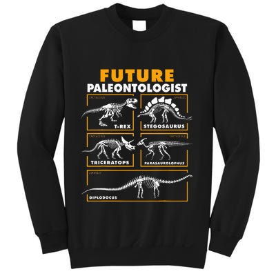 Future Paleontologist Dinosaur Fossil Paleontology Sweatshirt