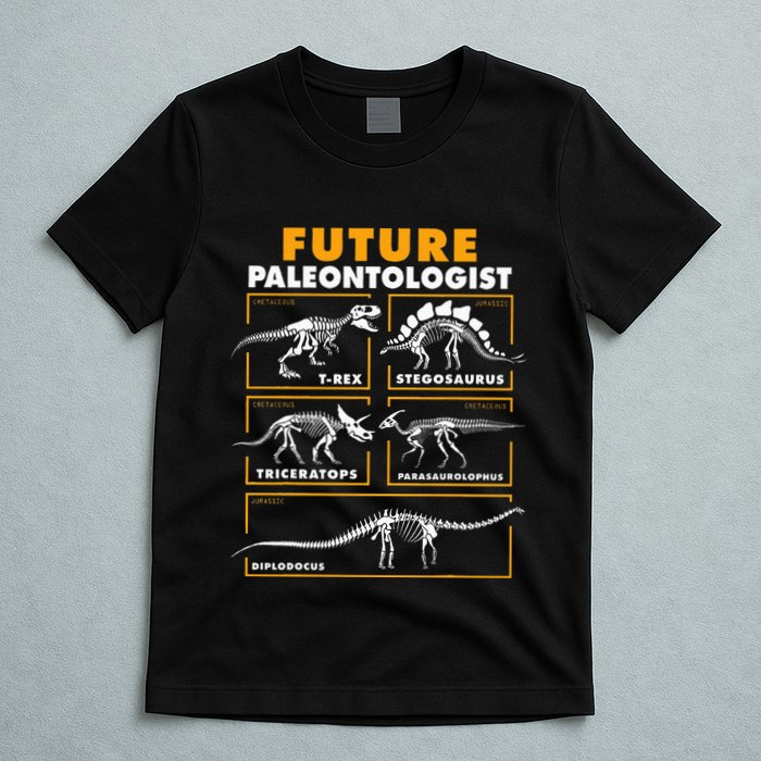 Future Paleontologist Dinosaur Fossil Paleontology T-Shirt