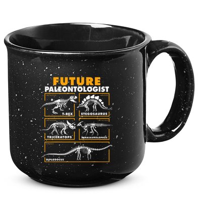 Future Paleontologist Dinosaur Fossil Paleontology 15oz Campfire Ceramic Mug