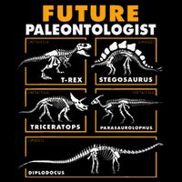 Future Paleontologist Dinosaur Fossil Paleontology 16 in Basic Backpack