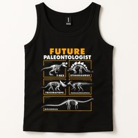 Future Paleontologist Dinosaur Fossil Paleontology Tank Top