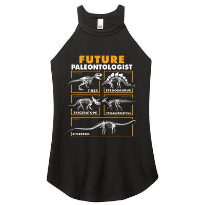Future Paleontologist Dinosaur Fossil Paleontology Women's Perfect Tri Rocker Tank