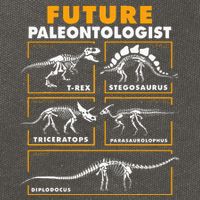 Future Paleontologist Dinosaur Fossil Paleontology Cotton Canvas Backpack