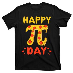 Funny Pi Day Pizza Pi Pizza Pie Math Club Joke T-Shirt