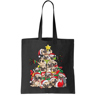 Funny Pug Dog Cute Christmas Gift Bag
