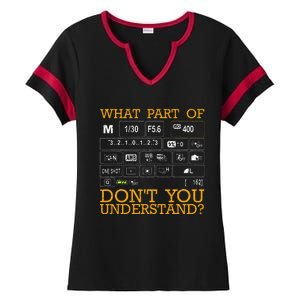 Funny Photography Design Men Women Photographer Instructors Ladies Halftime Notch Neck Tee