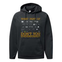 Funny Photography Design Men Women Photographer Instructors Performance Fleece Hoodie