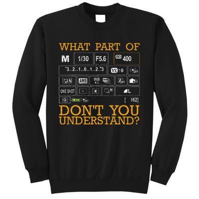 Funny Photography Design Men Women Photographer Instructors Sweatshirt