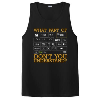 Funny Photography Design Men Women Photographer Instructors PosiCharge Competitor Tank