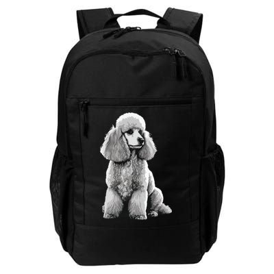 Funny Poodle Dog Miniature Poodle Toy Poodle Backpack