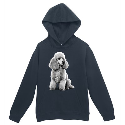 Funny Poodle Dog Miniature Poodle Toy Poodle Urban Pullover Hoodie