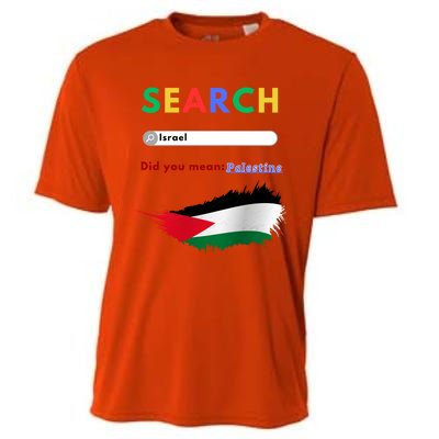 Free Palestine Did You Mean Palestine Gift Cooling Performance Crew T-Shirt