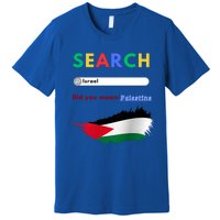 Free Palestine Did You Mean Palestine Gift Premium T-Shirt