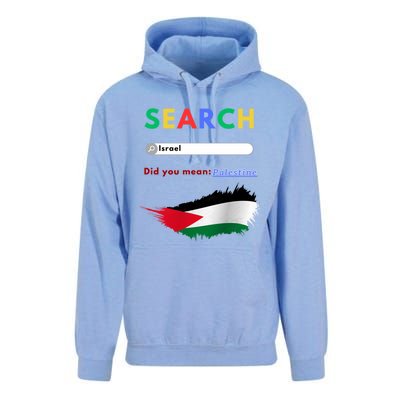 Free Palestine Did You Mean Palestine Gift Unisex Surf Hoodie