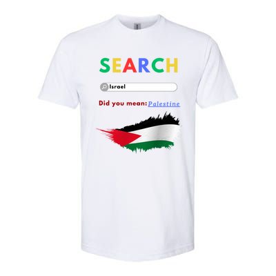 Free Palestine Did You Mean Palestine Gift Softstyle CVC T-Shirt