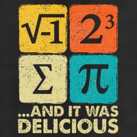 Funny PI Day Math Pun Garment-Dyed Fleece Hoodie