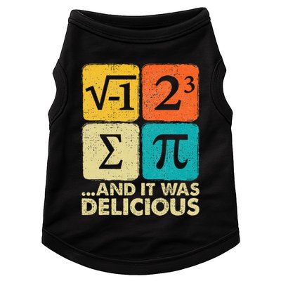 Funny PI Day Math Pun Doggie Tank