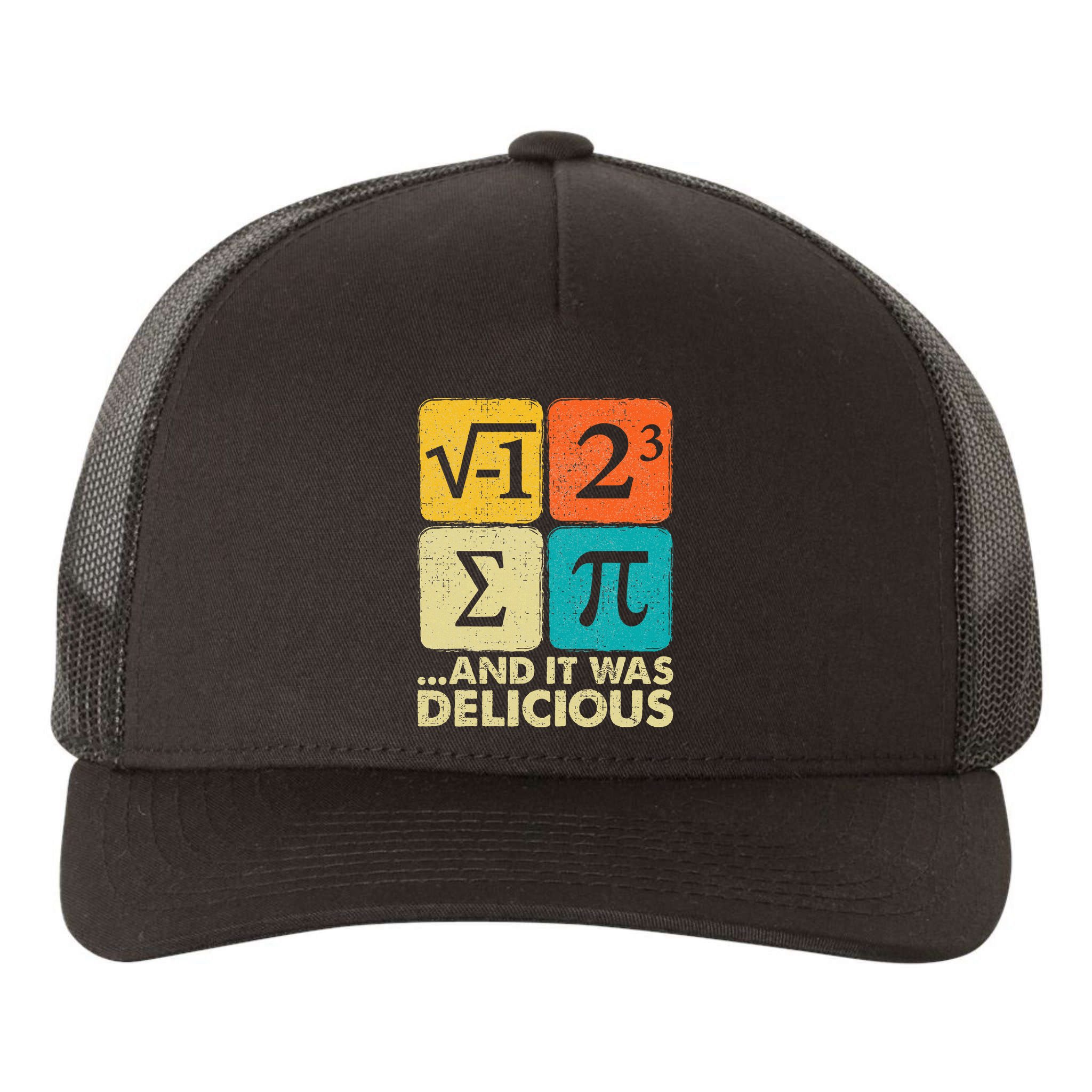 Funny PI Day Math Pun Yupoong Adult 5-Panel Trucker Hat