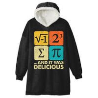 Funny PI Day Math Pun Hooded Wearable Blanket