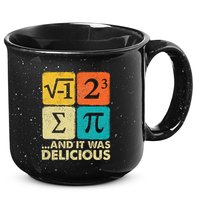 Funny PI Day Math Pun 15oz Campfire Ceramic Mug