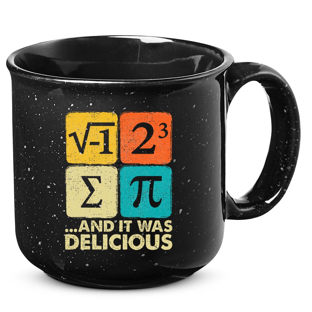 Funny PI Day Math Pun 15oz Campfire Ceramic Mug