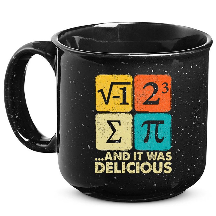 Funny PI Day Math Pun 15oz Campfire Ceramic Mug