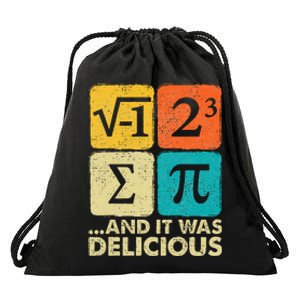 Funny PI Day Math Pun Drawstring Bag