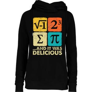 Funny PI Day Math Pun Womens Funnel Neck Pullover Hood