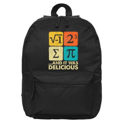Funny PI Day Math Pun 16 in Basic Backpack