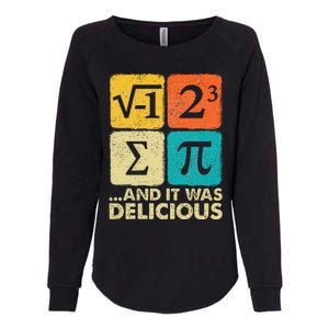 Funny PI Day Math Pun Womens California Wash Sweatshirt