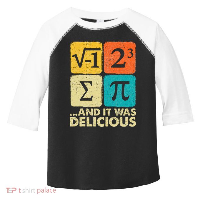 Funny PI Day Math Pun Toddler Fine Jersey T-Shirt