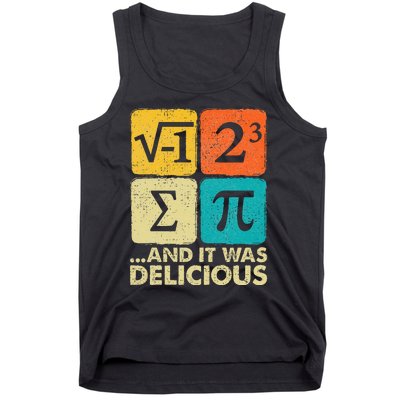 Funny PI Day Math Pun Tank Top