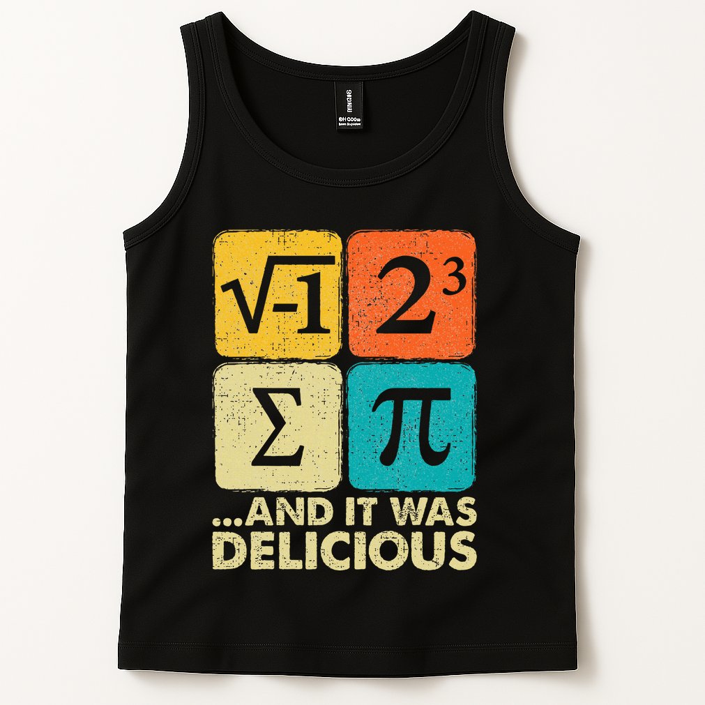 Funny PI Day Math Pun Tank Top