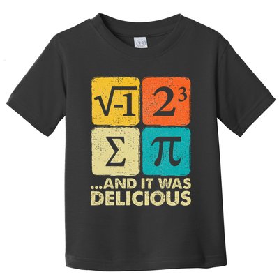 Funny PI Day Math Pun Toddler T-Shirt