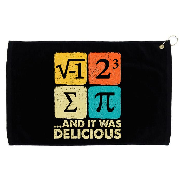 Funny PI Day Math Pun Grommeted Golf Towel