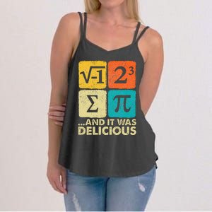 Funny PI Day Math Pun Women's Strappy Tank