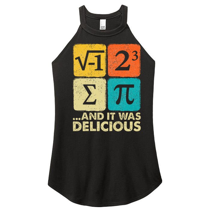 Funny PI Day Math Pun Women's Perfect Tri Rocker Tank