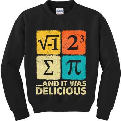 Funny PI Day Math Pun Kids Sweatshirt
