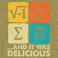 Funny PI Day Math Pun Garment-Dyed Women's Muscle Tee