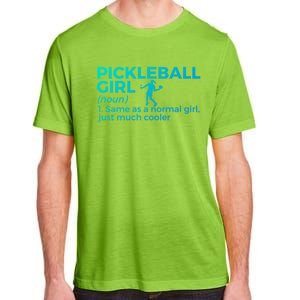 Funny Pickleball Definition Funny Gift Adult ChromaSoft Performance T-Shirt