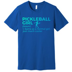 Funny Pickleball Definition Funny Gift Premium T-Shirt