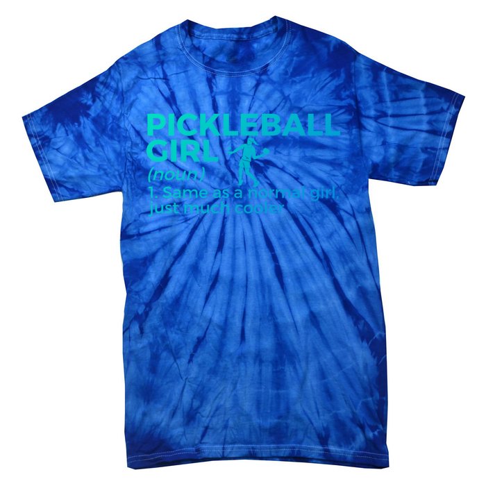 Funny Pickleball Definition Funny Gift Tie-Dye T-Shirt