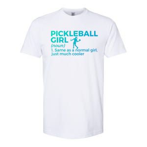 Funny Pickleball Definition Funny Gift Softstyle CVC T-Shirt